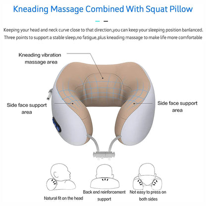 Electric Neck Massager Pillow